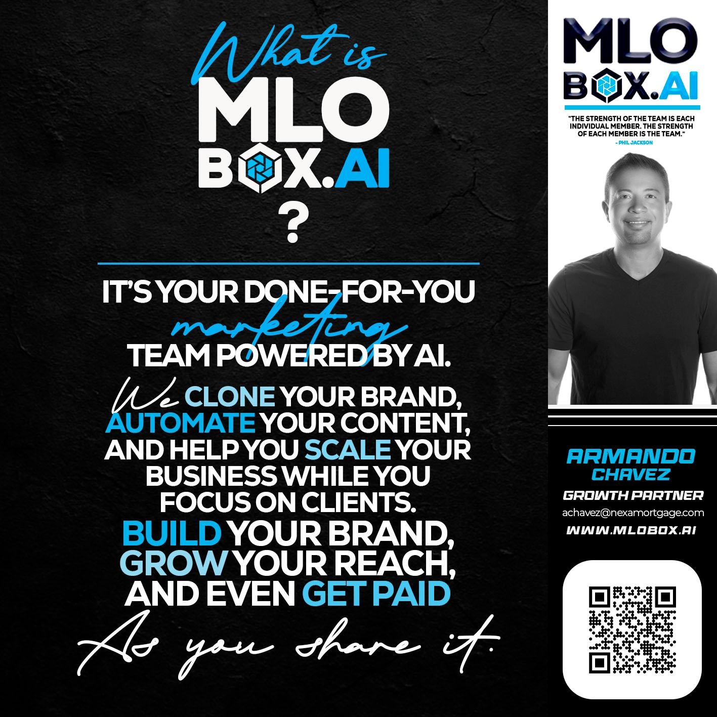 MLOBOX.AI - Armando Chavez - Home Loan Officer