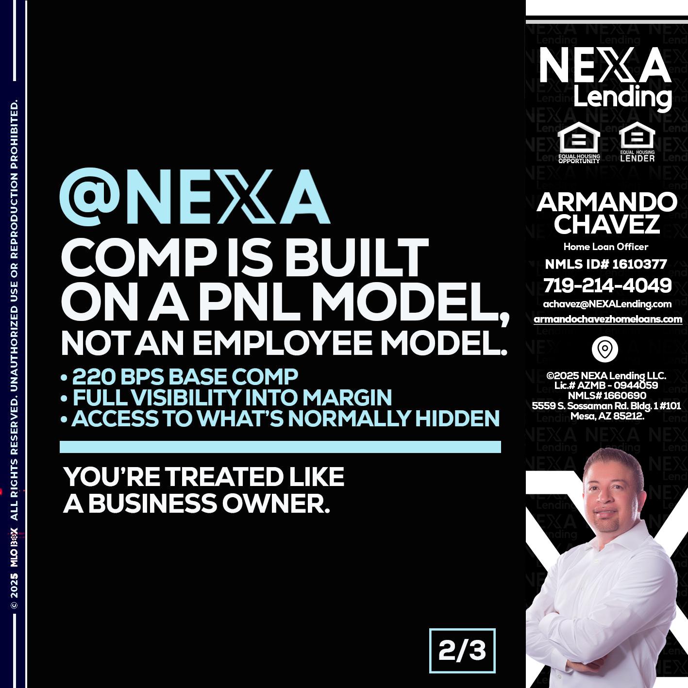 2 OF 3 - Armando Chavez -Home Loan Officer