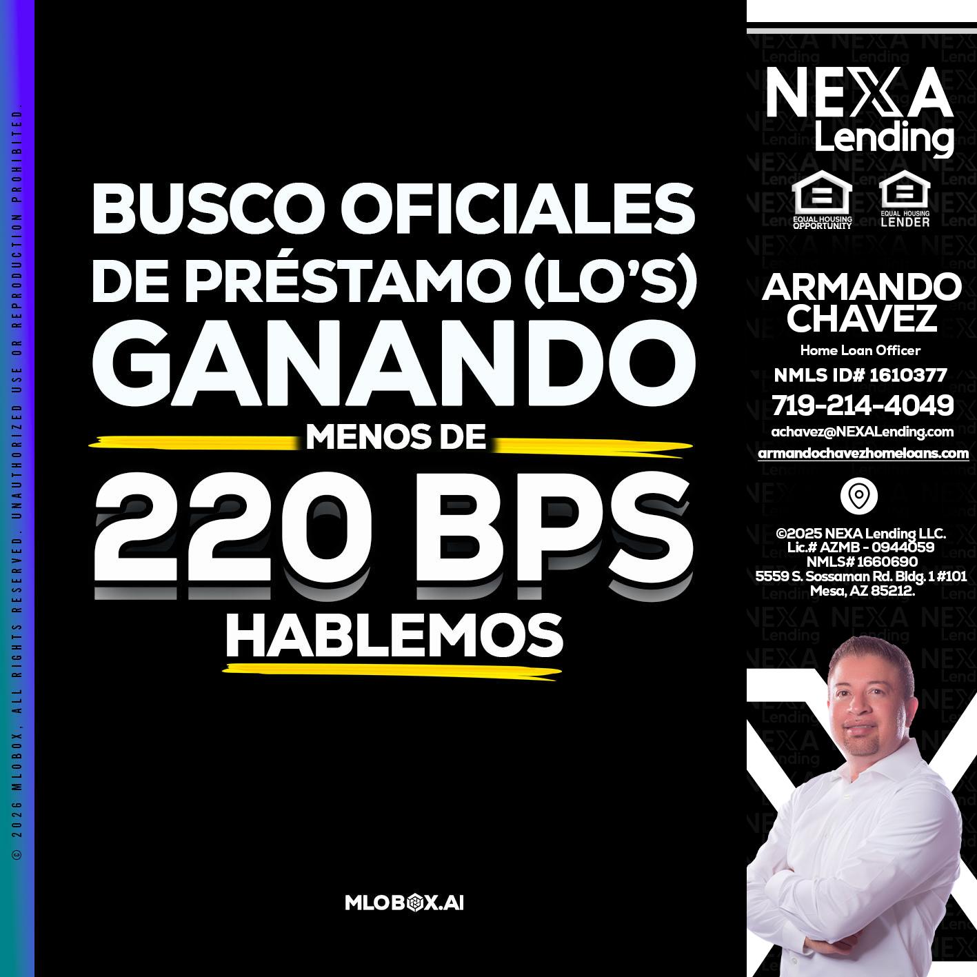 BUSCO OFICIALES - Armando Chavez -Home Loan Officer