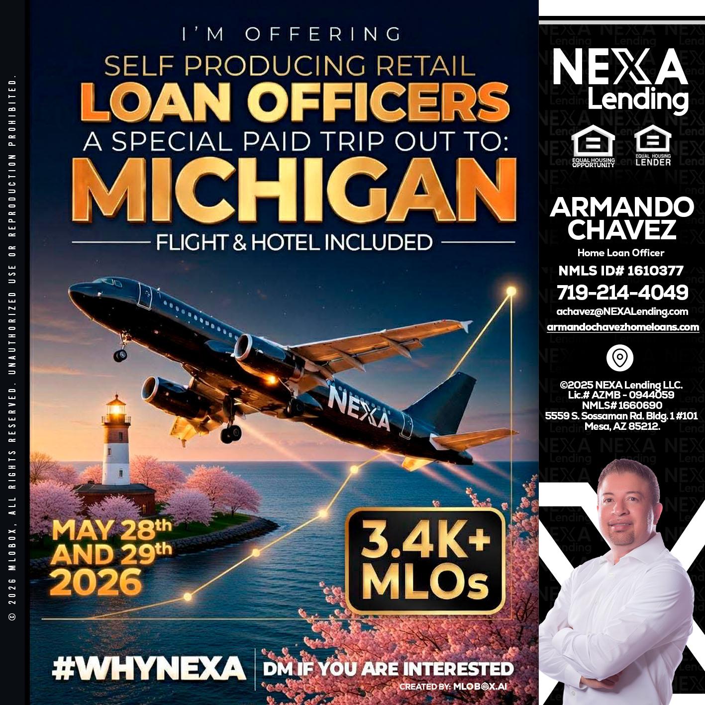 MICHIGAN TRIP - Armando Chavez -Home Loan Officer