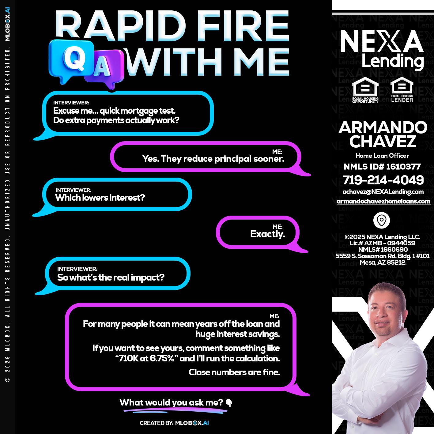 RAPID QA - Armando Chavez -Home Loan Officer