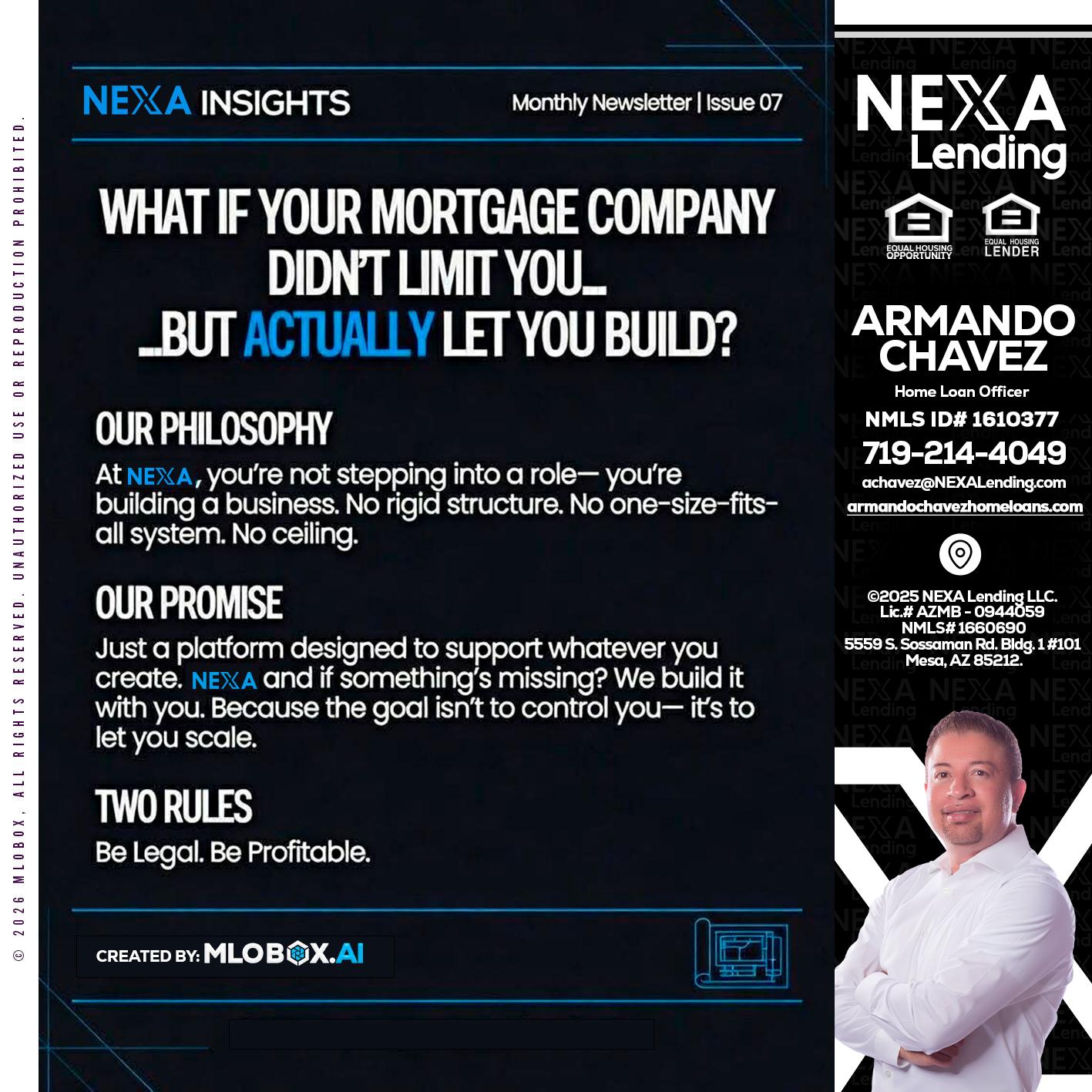 NEXA INSIGHTS - Armando Chavez -Home Loan Officer