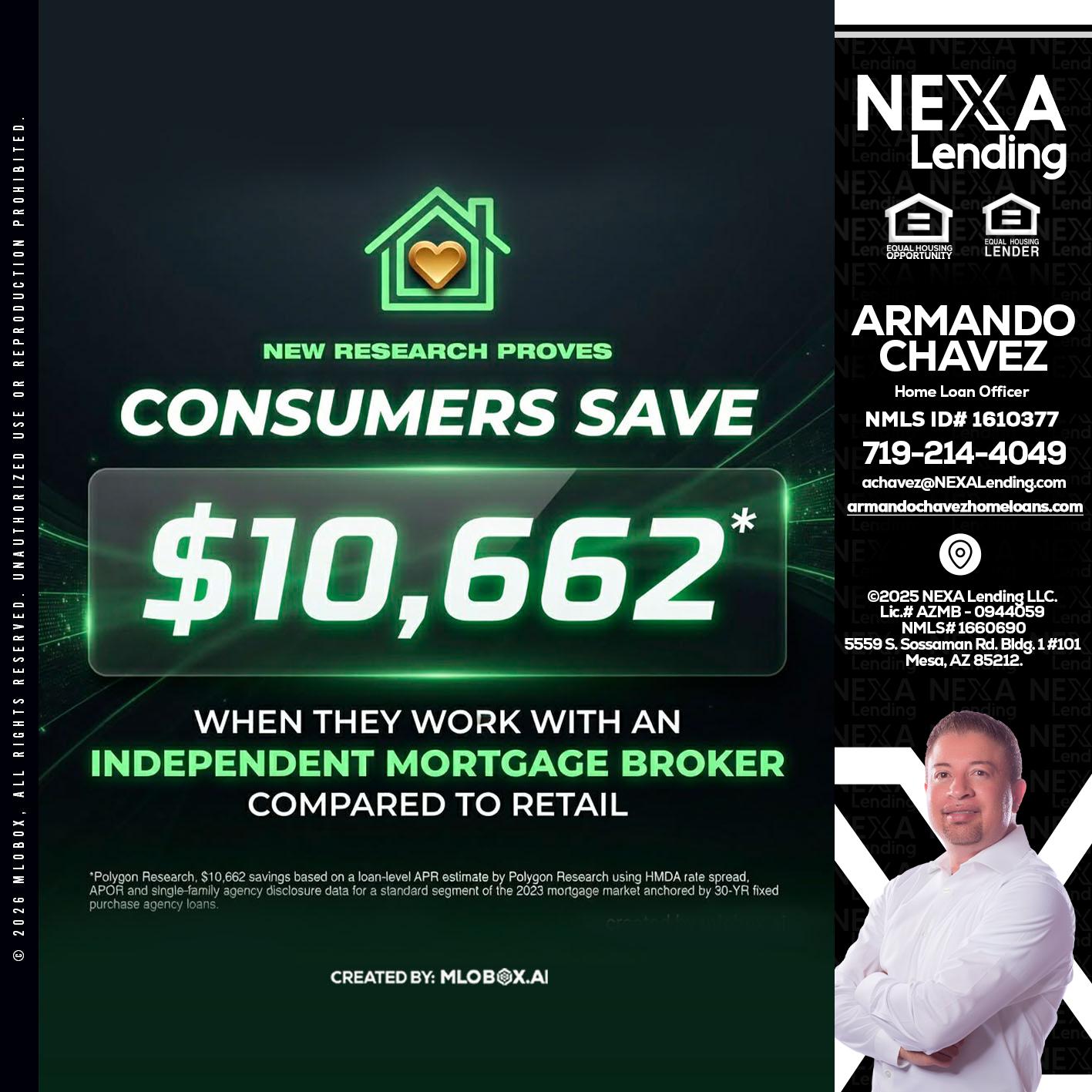 10,662 - Armando Chavez -Home Loan Officer