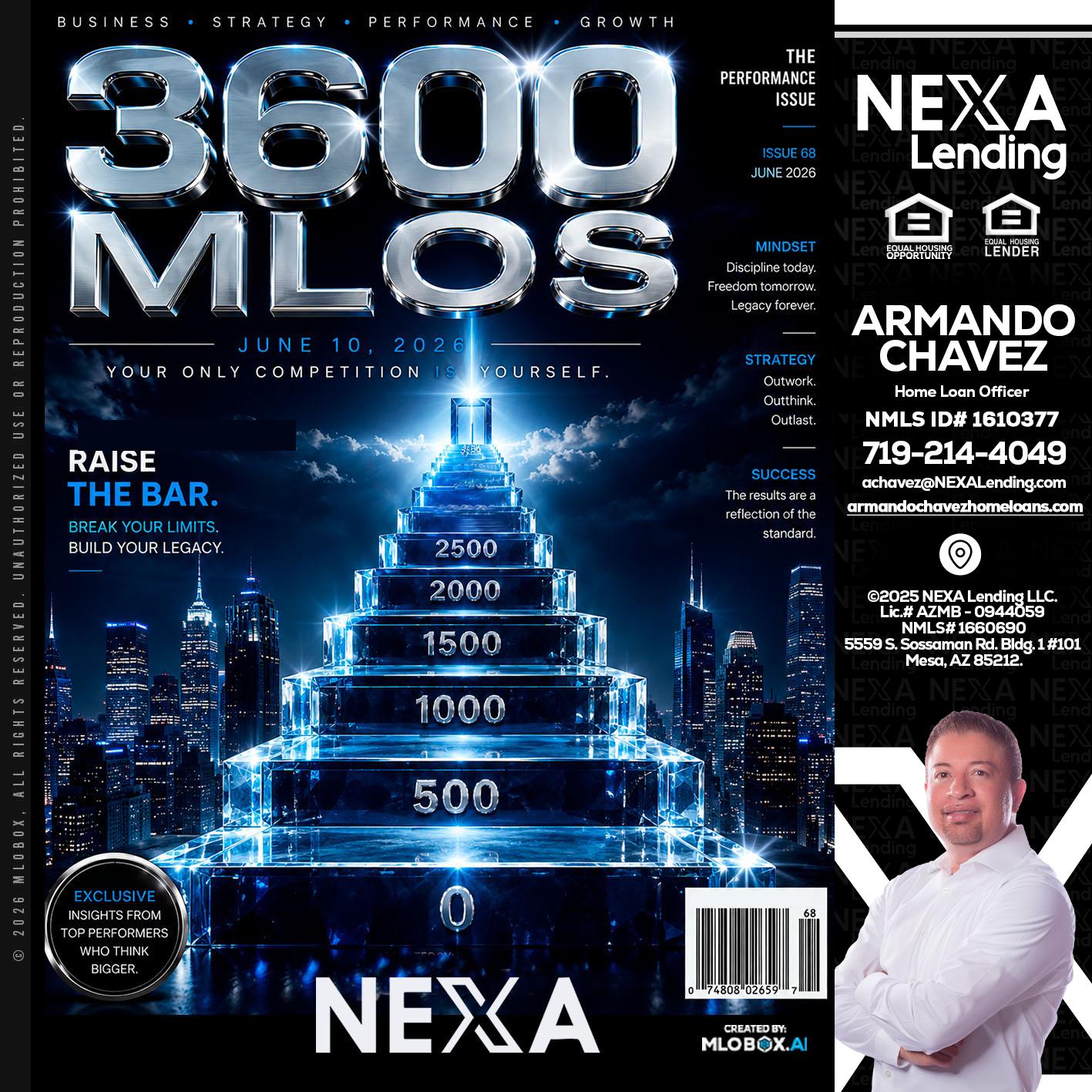 3600 MLOs - Armando Chavez -Home Loan Officer