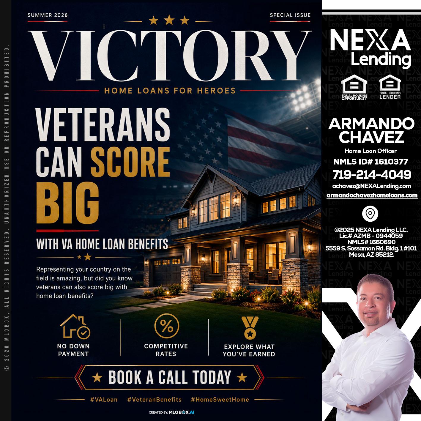 VICTORY - Armando Chavez -Home Loan Officer
